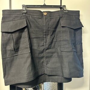 Anthropologie Maeve Cargo Mini Skirt